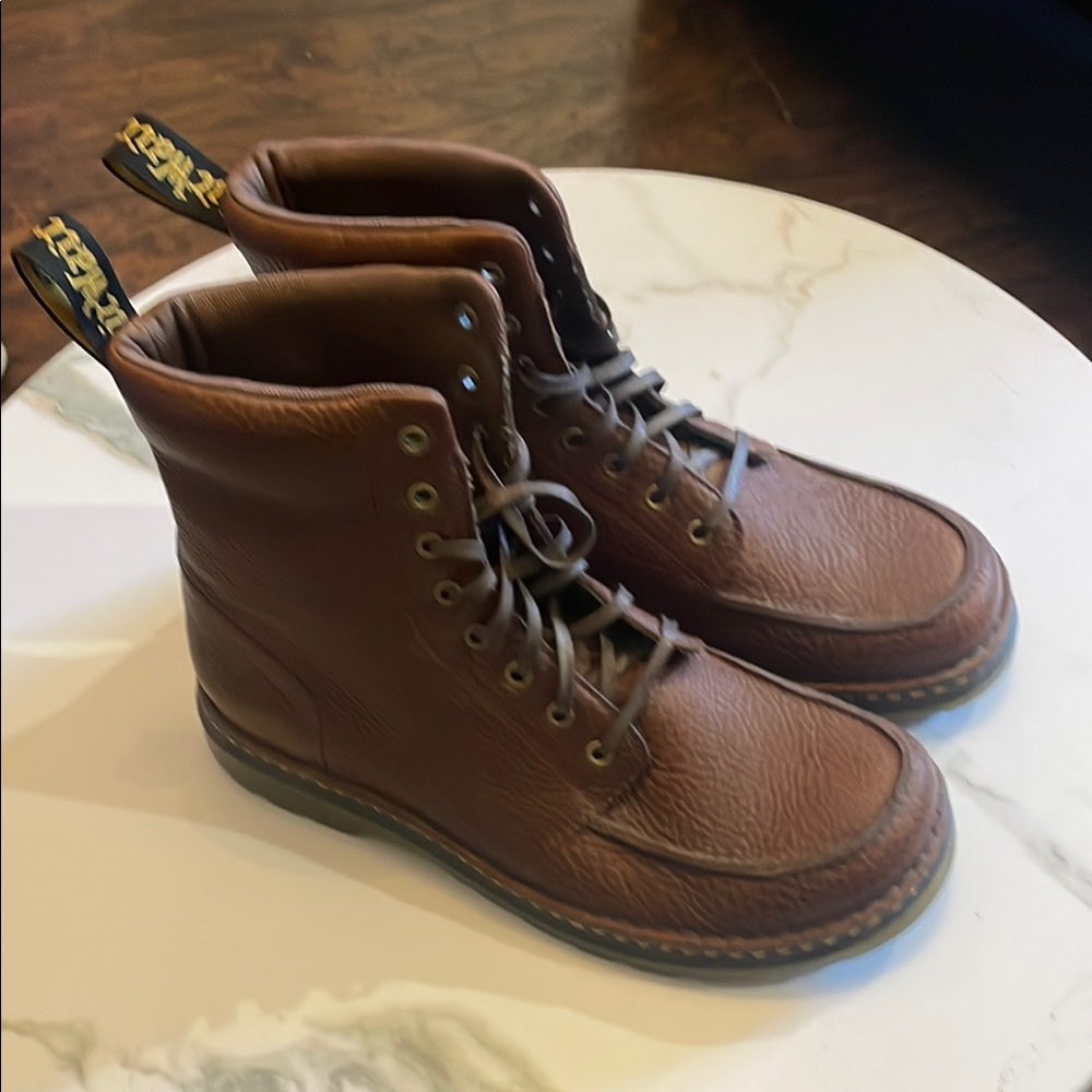 Brown Leather Men's Boots